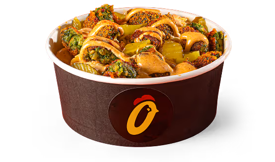 Vegie Loaded Fries (V)